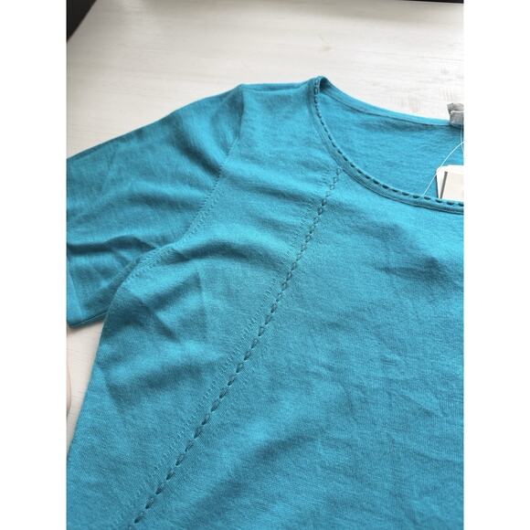 Escada Sport 100% Cashmere Sz. XL Ombré Aqua Cardigan Set- MSRP $650, NWT - Picture 8 of 16